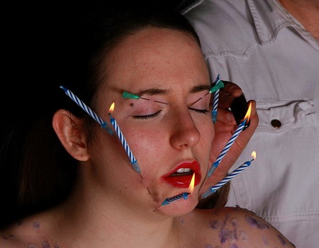 Facial Needle BDSM